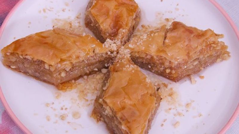 Hazır yufkadan baklava nasıl yapılır? #evdepişir