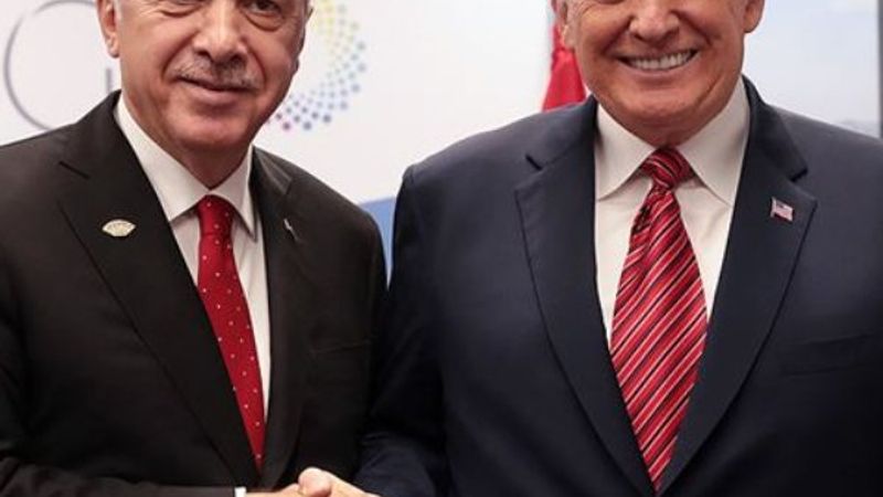 Cumhurbaşkanı Erdoğan, Trump ile görüştü
