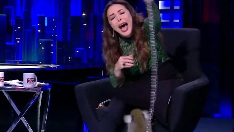 Mısırlı sunucunun zor anları