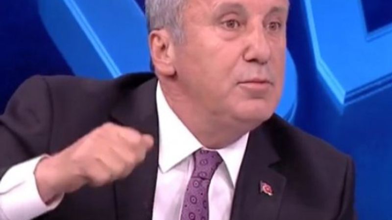 Muharrem İnce, Erdoğan çıkınca canlı yayını terk etti