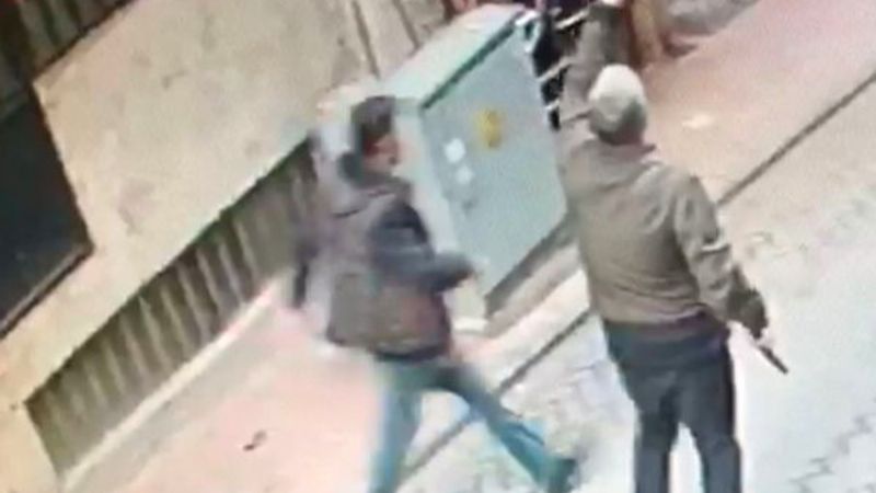 Okmeydanı'nda eski ortağının iş yerini bastı