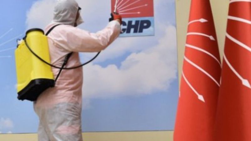 CHP Genel Merkezi'nde koronavirüs paniği