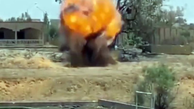 Libya'da 12 mühimmat imha edildi