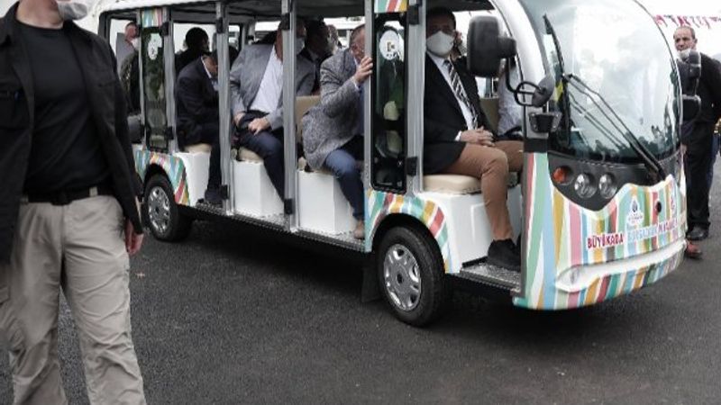 Adalar'da elektrik araçların kullanımına başlandı