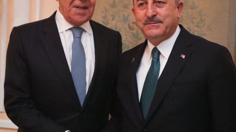 Çavuşoğlu, Lavrov ile görüştü