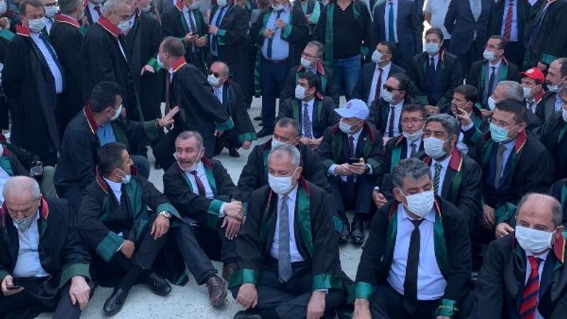 Baro üyelerinin Ankara'ya girişine izin verilmedi