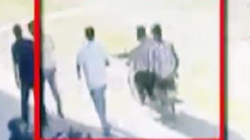 Gaziantep'te kapkaç anı kamerada