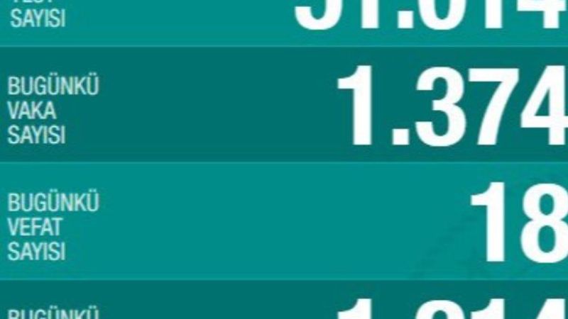 Türkiye'de koronavirüs salgınında son durum