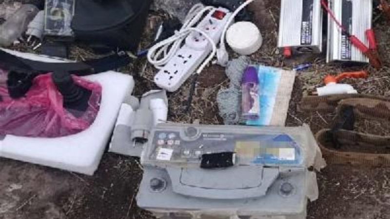 Pençe-Kaplan Operasyonu'nda ele geçirilen malzemeler