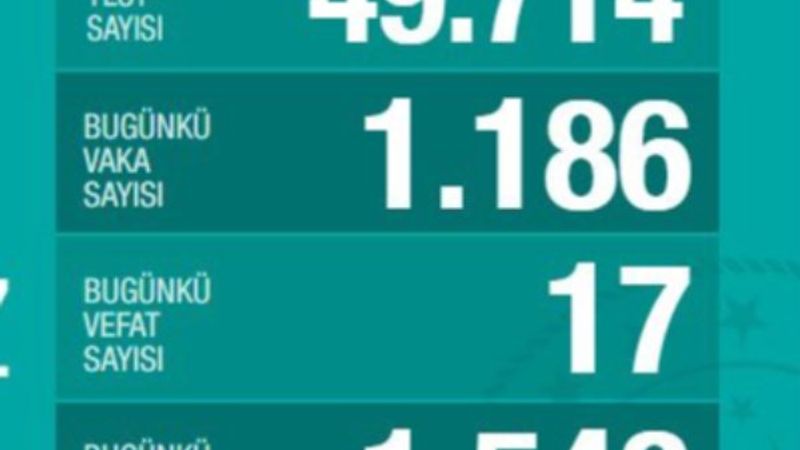 Türkiye'de koronavirüste son durum