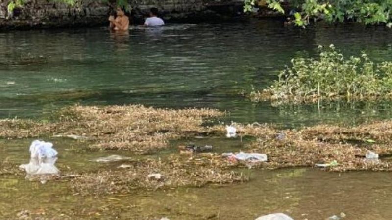 Antalya'nın doğal güzelliği çöpe döndü