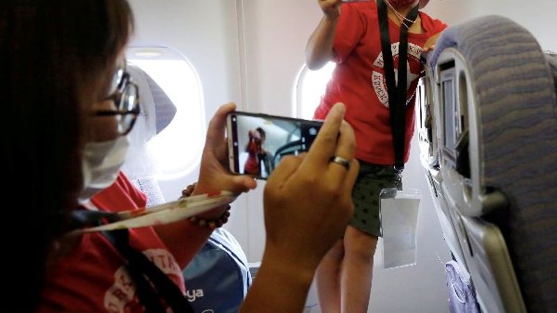 Tayvan'da sahte uçak yolculuğu