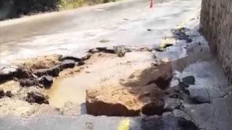 Bodrum'da içme suyu isale hattında patlama