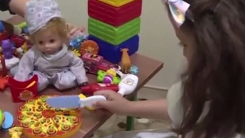 Erzurum Şehir Hastanesi'nde oyun terapisiyle tedavi