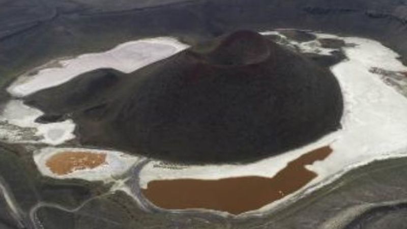 Dünyanın 'nazar boncuğu' Meke Gölü kurudu