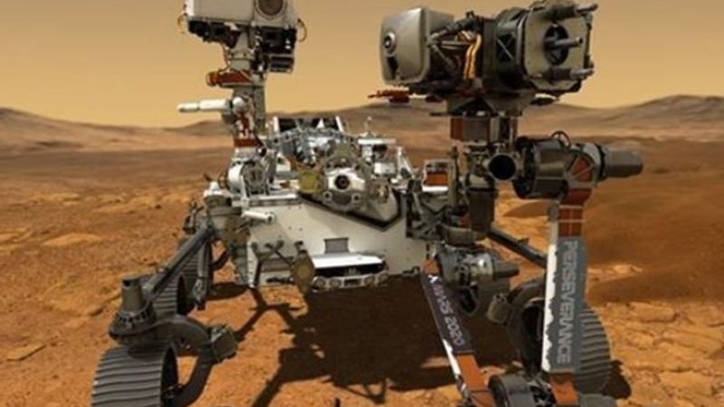 NASA'nın Mars aracı Atlas V roketine yerleştirildi