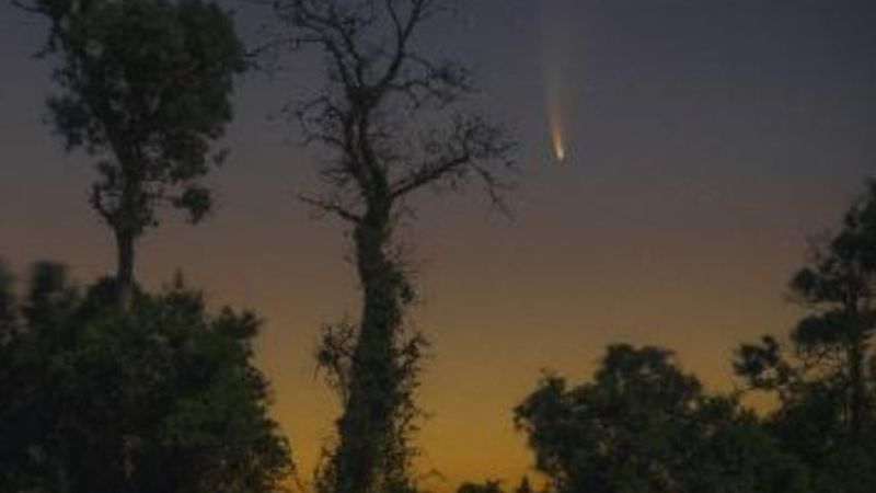 Neowise kuyruklu yıldızı, Bursa'dan görüntülendi