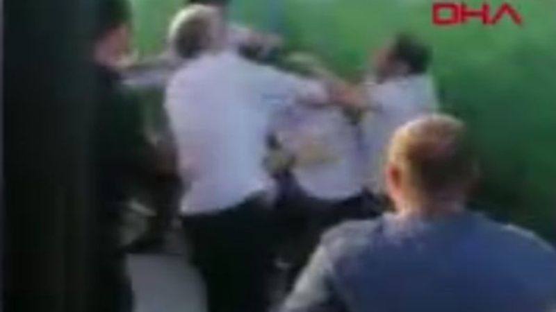 Ankara'da otobüs şoförü yavaş gidince kavga çıktı