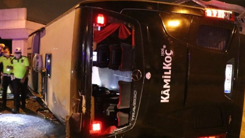 Bursa'da kaza: 1 ölü 16 yaralı