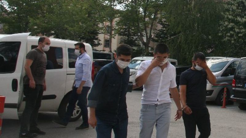 100 bin liralık altını çalan 7 kişinin 6'sı tutuklandı