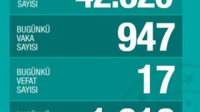 Türkiye'de koronavirüs salgınında günün tablosu