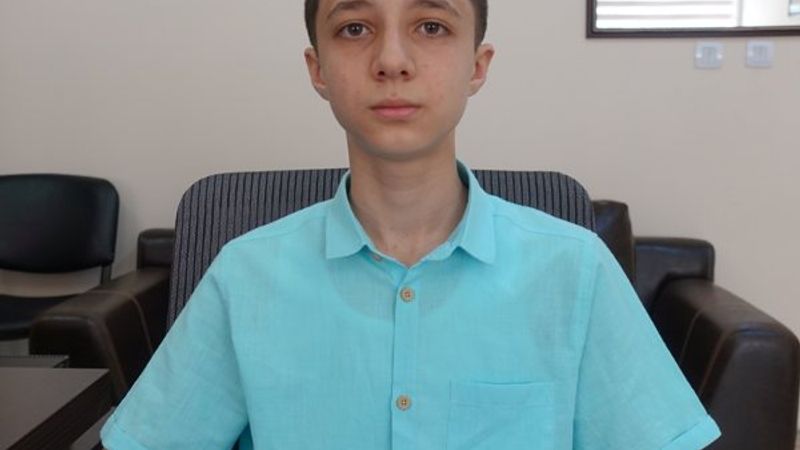 LGS'de tam puan alan Ali Fuad, mühendis olmak istiyor