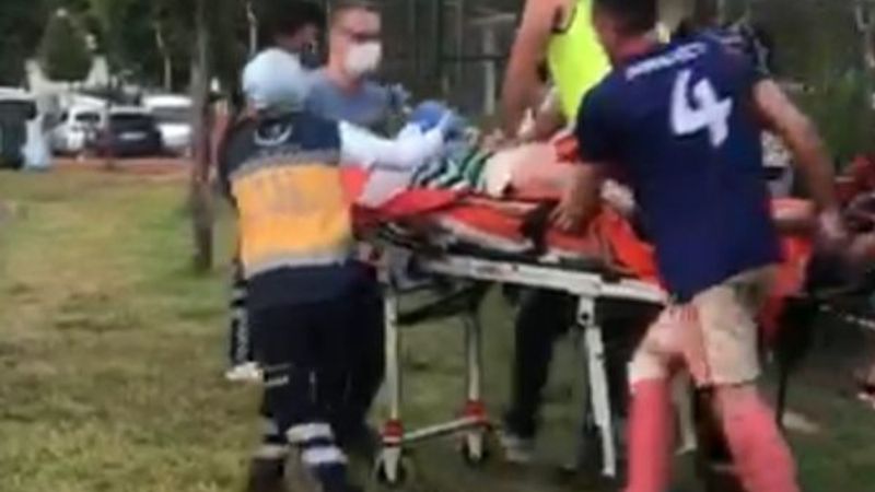 Bursa’da halı sahada kalp krizi geçiren sağlıkçı genç