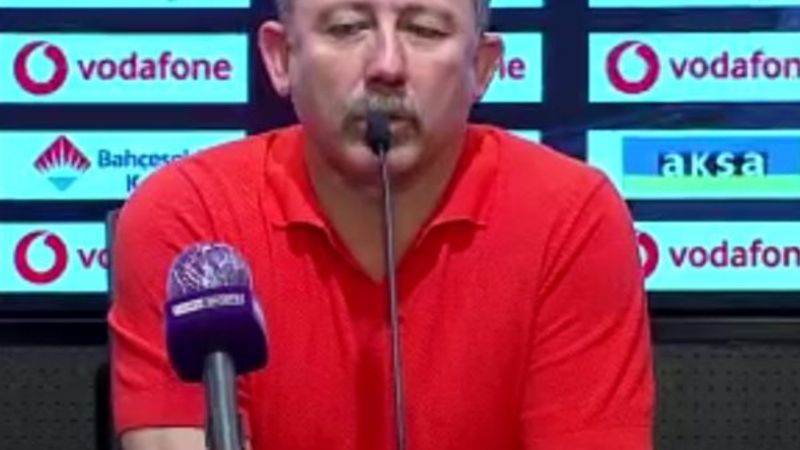 Sergen Yalçın'dan yeni sezon açıklaması