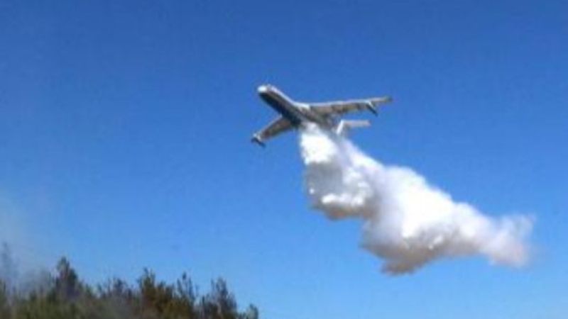 Çanakkale'de orman yangını