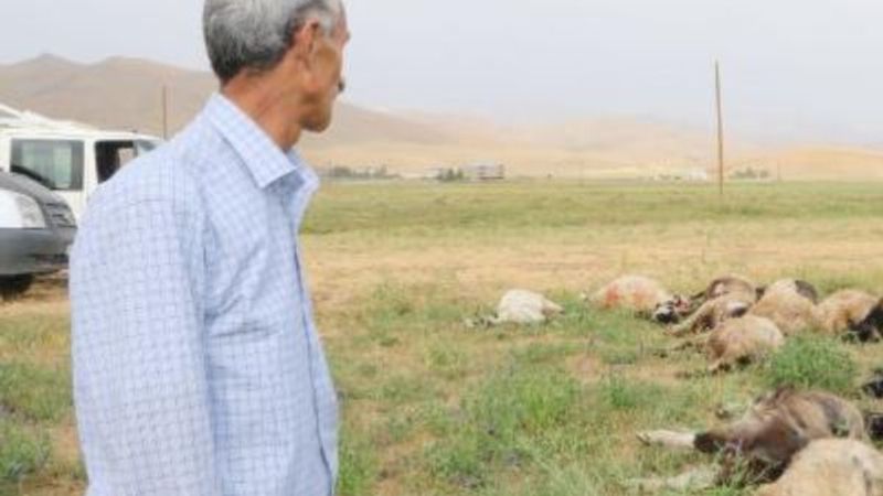 Yüksekova’ya yıldırım düştü: 1 ölü