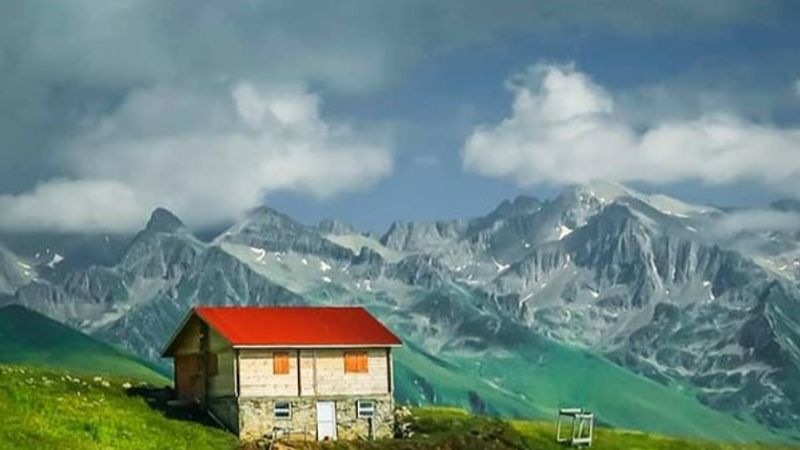 Rize'de Huser Yaylası'nın eşsiz güzelliği