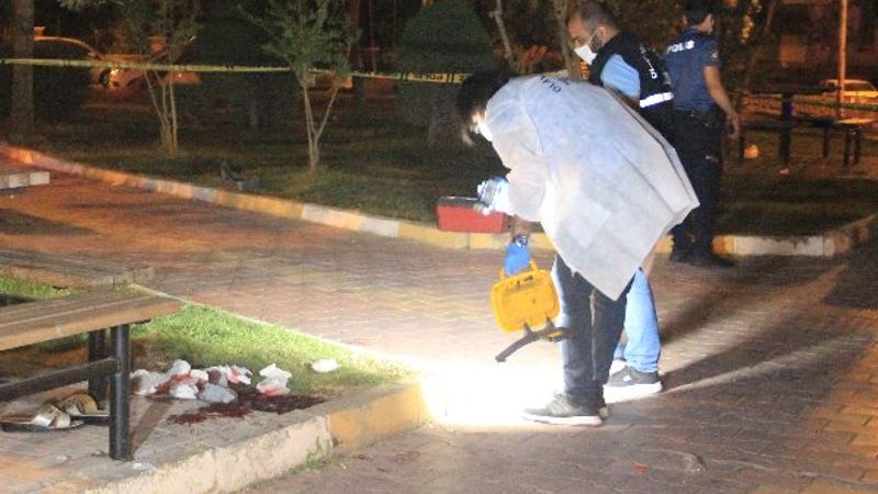 Şanlıurfa'da bir kişi parkta saldırıya uğradı