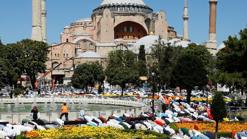 Ayasofya'nın kopyası Suriye'de yapılacak