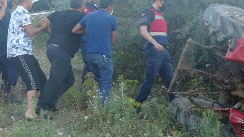 Bolu'da bir çocuk traktörü devirdi: 1 ölü 1 yaralı