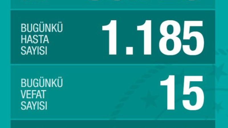 Türkiye'de koronavirüste son durum