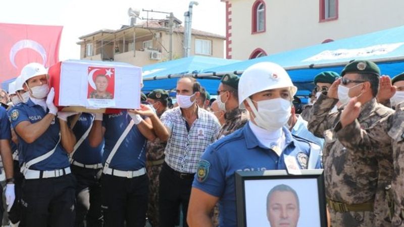 Hakkari şehitleri son yolculuğuna uğurlandı