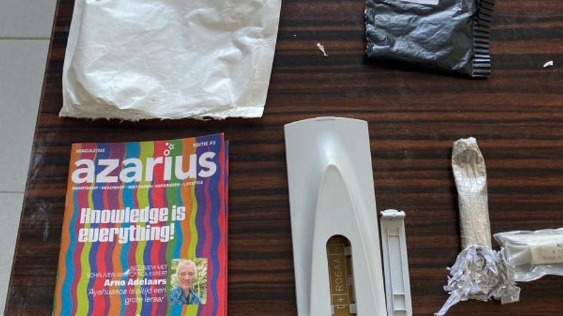 Hollanda'dan Manisa'ya kargoyla uyuşturucu gönderildi