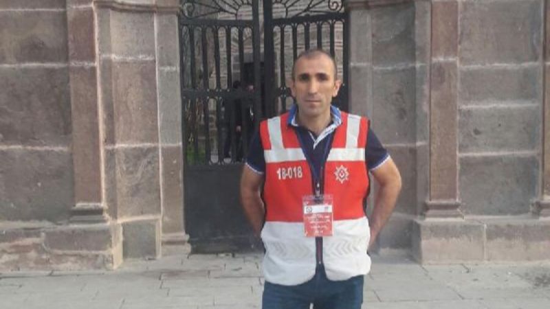 Esenyurt'ta yüksekten düşen polis memuru şehit oldu