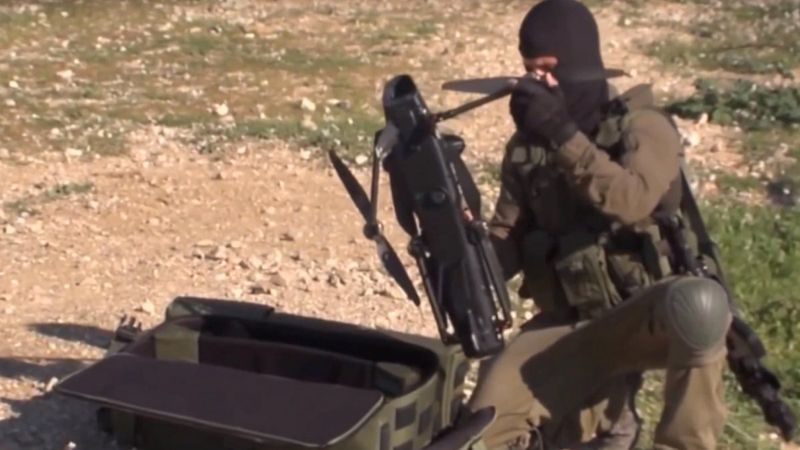 Gazze'de İsrail İHA'sı düşürüldü