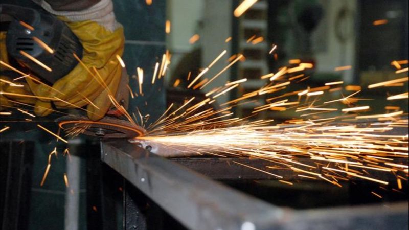 Sanayi üretim endeksi aylık bazda yüzde 17,6 yükseldi