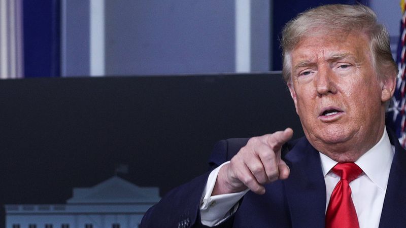 Trump aşı ile ilgili açıklama yaptı