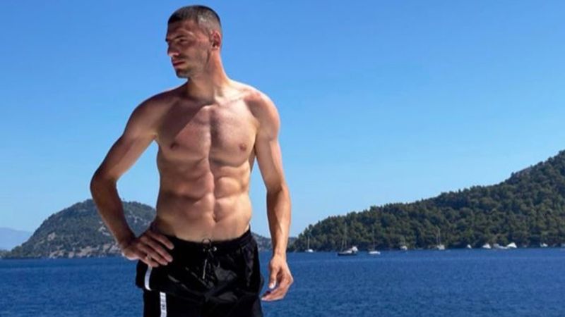 Merih Demiral'ın fit hali dikkat çekti