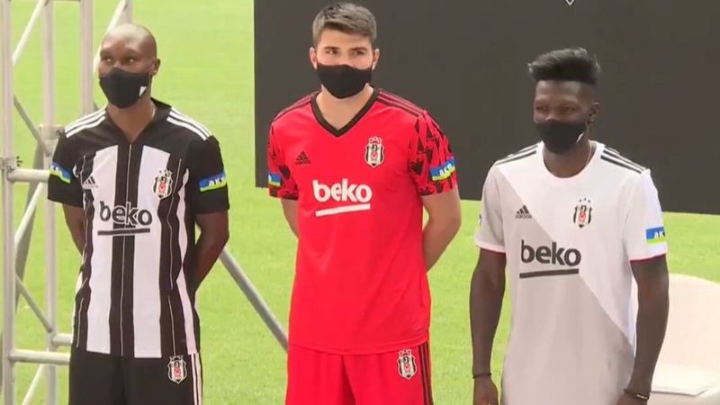 Beşiktaş'ın yeni sezon formaları