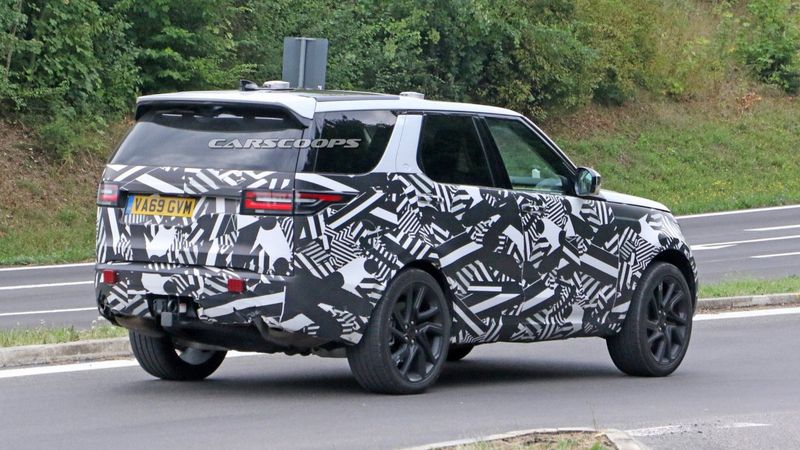 Makyajlı 2021 Land Rover Discovery görüntülendi