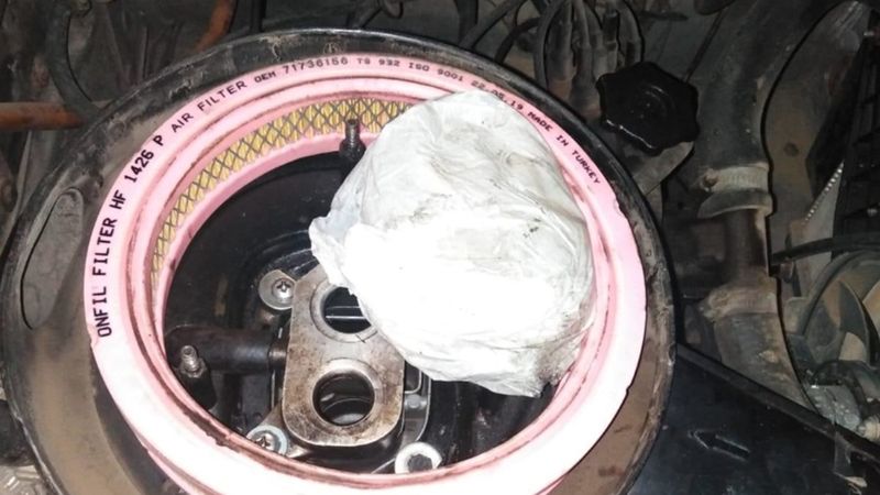 Hatay'da otomobile gizlenmiş uyuşturucu yakalandı