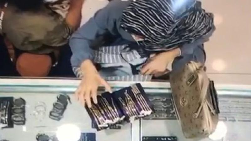 İzmit'te kuyumcudan 32 bin TL'lik altın çalan hırsız yakalandı