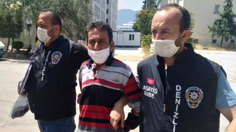 Denizli'de eşini bıçaklayan şahıs yakalandı