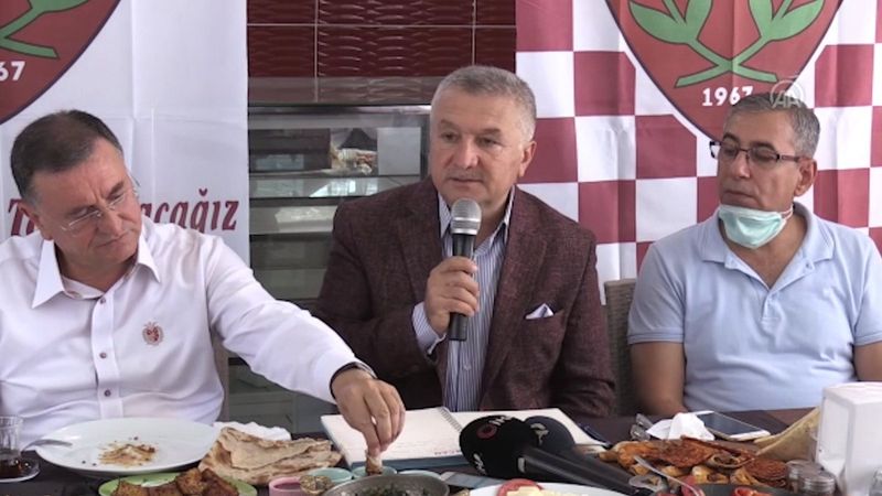 Hatayspor'un yemekli transfer açıklaması