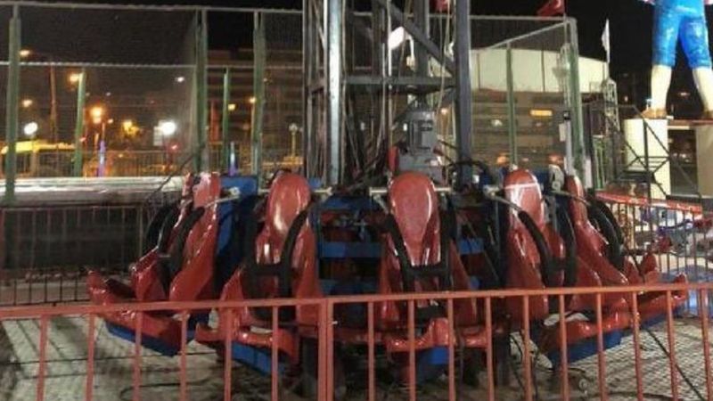İzmir'de lunaparkta eğlence halatı koptu: 3 yaralı