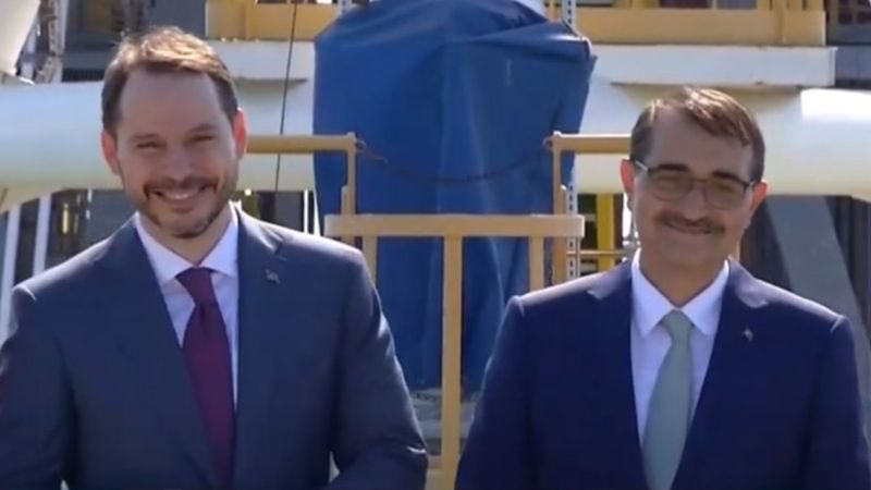 Berat Albayrak ile Fatih Dönmez'in keyifli halleri dikkat çekti